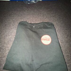 Coca-Cola Black Tee with Red Logo